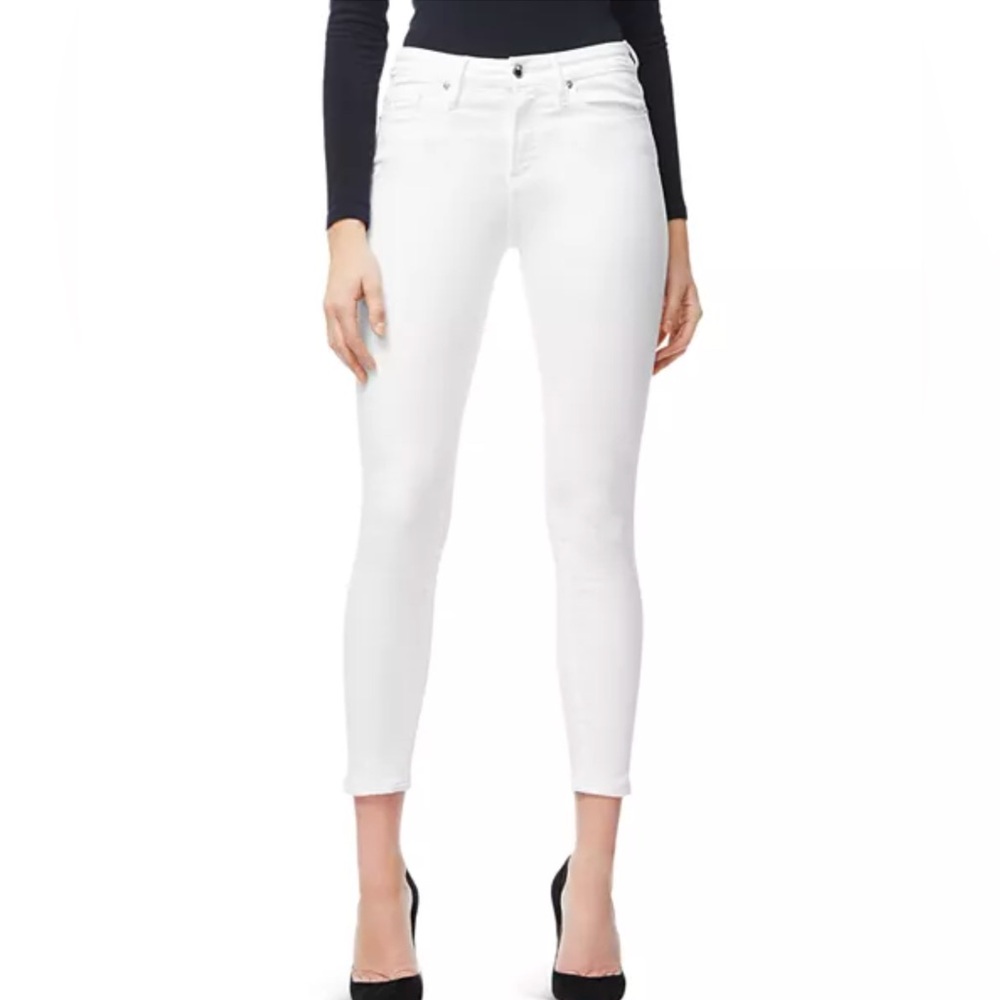 Good American Good Legs Cropped Jeans - Picture 1 of 8